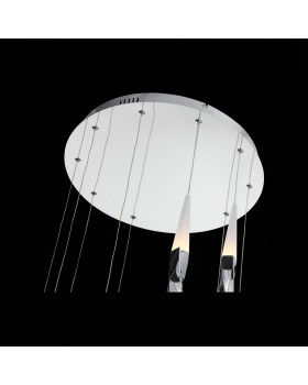 SL405.103.10 Светильник подвесной ST-Luce Хром/Белый, Хром LED 10*7W 3000K BOCHIE-foto7