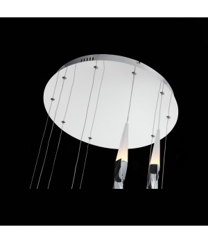 SL405.103.10 Светильник подвесной ST-Luce Хром/Белый, Хром LED 10*7W 3000K BOCHIE-foto7