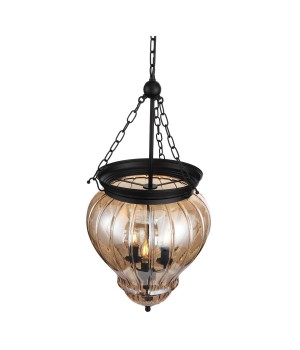 SL317.433.03 Люстра подвесная ST-Luce Черный/Янтарный E14 3*60W SOTTO-foto10