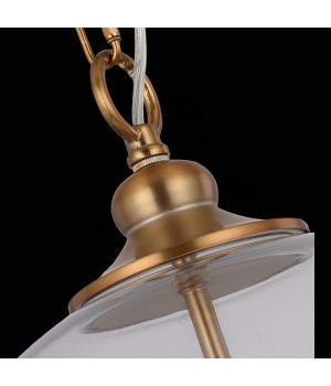 SL362.203.03 Светильник подвесной ST-Luce Золотистый/Прозрачный E14 3*60W LATERIA-foto6