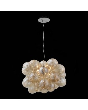 SL432.203.12 Люстра подвесная ST-Luce Хром/Коньячный G9 12*5W SOSPIRO-foto3