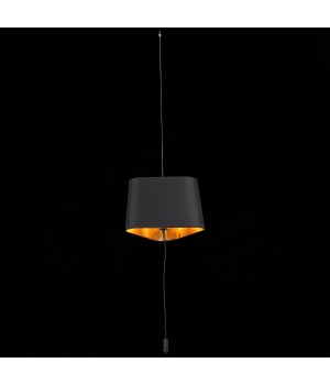 SL1110.413.01 Светильник подвесной ST-Luce Черный/Золотистый,Черный E27 1*40W AMBRELA-foto9