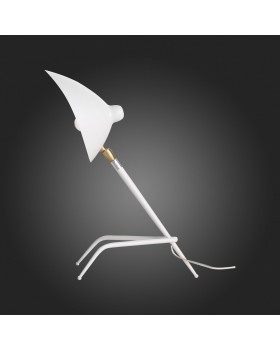 SL305.504.01 Прикроватная лампа ST-Luce Белый/Белый E27 1*60W SPRUZZO-foto4