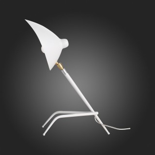 SL305.504.01 Прикроватная лампа ST-Luce Белый/Белый E27 1*60W SPRUZZO-foto4