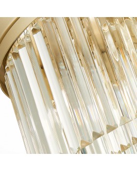 SL1624.202.09 Люстра потолочная ST-Luce шампань/прозрачный E14 9*40W Ercolano-foto5