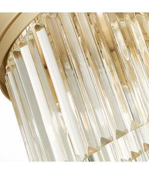 SL1624.202.09 Люстра потолочная ST-Luce шампань/прозрачный E14 9*40W Ercolano-foto5