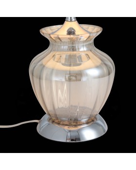 SL967.104.01 Прикроватная лампа ST-Luce Хром/Бежевый E27 1*60W (из 2-х коробок) ASSENZA-foto5