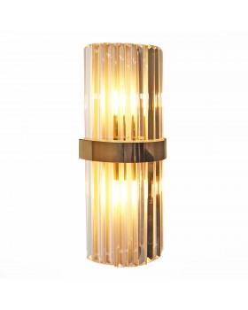 SL1176.201.02 Бра ST-Luce Золотистый/Золотистый, Прозрачный E14 2*40W Arezzo-foto2