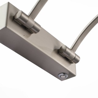 SL595.711.01 Подсветка для картин ST-Luce Матовый никель/Матовый никель LED 1*15W 4000K MINARE-foto3