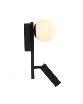 SL1581.401.02 Светильник настенный ST-Luce Черный/Белый LED 2*1+4W 3200K BOTELLI-foto2