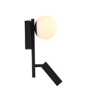 SL1581.401.02 Светильник настенный ST-Luce Черный/Белый LED 2*1+4W 3200K BOTELLI-foto2