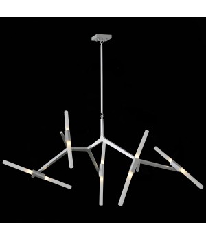 SL947.102.10 Люстра потолочная ST-Luce Серебристый/Белый G9 10*5W LACONICITA-foto11