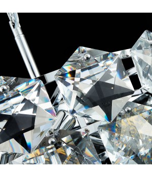 SL1631.103.06 Люстра подвесная ST-Luce Хром/Прозрачный E14 6*40W Viterbo-foto6