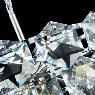 SL1631.103.06 Люстра подвесная ST-Luce Хром/Прозрачный E14 6*40W Viterbo-foto6