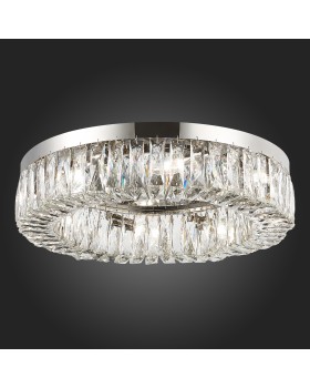 SL1226.102.08 Люстра потолочная ST-Luce Никель/Прозрачный E14 8*40W Rifrazio-foto6