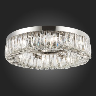 SL1226.102.08 Люстра потолочная ST-Luce Никель/Прозрачный E14 8*40W Rifrazio-foto6