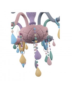 SL1700.783.06 Люстра подвесная ST-Luce Разноцветный E14 6*40W FIATA-foto12