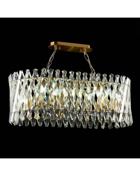 SL1170.303.10 Светильник подвесной ST-Luce Латунь/Прозрачный E14 10*40W FABIO-foto7