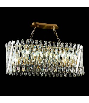 SL1170.303.10 Светильник подвесной ST-Luce Латунь/Прозрачный E14 10*40W FABIO-foto7