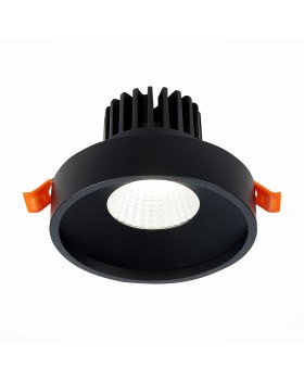 ST751.438.10 Св-к встр. Черный LED 1*10W 3000K 750Lm Ra>90 38° IP20 D100xH75 170-240V ST751
