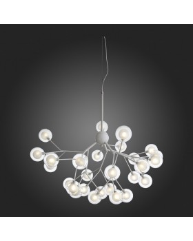 SL376.503.27 Люстра подвесная ST-Luce Белый/Белый,Прозрачный G4 LED 27*2W DEMELE-foto6