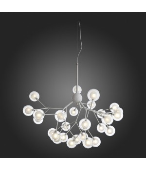 SL376.503.27 Люстра подвесная ST-Luce Белый/Белый,Прозрачный G4 LED 27*2W DEMELE-foto6