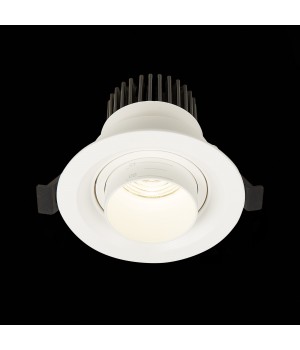 ST701.548.07 Св-к встр. Zoom Белый LED 1*7W 4000K 560Lm Ra 15°-60° IP20 D90xH65 170-240V ST701-foto5