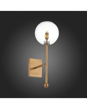 SL1205.301.01 Светильник настенный ST-Luce Латунь/Прозрачный G9 1*5W SANDRO-foto7
