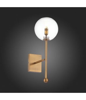 SL1205.301.01 Светильник настенный ST-Luce Латунь/Прозрачный G9 1*5W SANDRO-foto7
