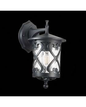SL085.411.01 Светильник уличный настенный ST-Luce Черный/Черный, Прозрачный E27 1*60W LORNE-foto5