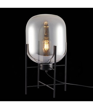 SL1050.704.01 Прикроватная лампа ST-Luce Черный/Дымчатый E27 1*40W BURASCA-foto3