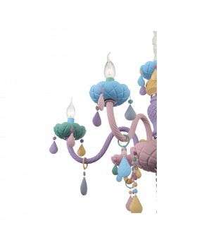 SL1700.783.06 Люстра подвесная ST-Luce Разноцветный E14 6*40W FIATA-foto13