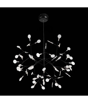SL379.403.63 Люстра подвесная ST-Luce Черный/Белый LED 63*0,5W 3500K RAFINA-foto5