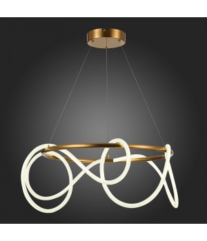 SL6102.303.55 Светильник подвесной ST-Luce Латунь/Белый LED 1*35W 4000K Sagrato-foto5