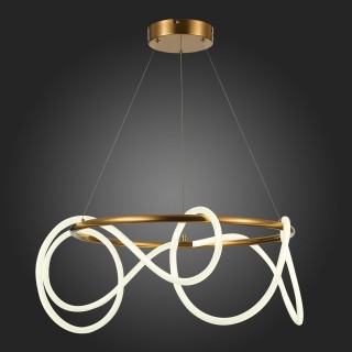 SL6102.303.55 Светильник подвесной ST-Luce Латунь/Белый LED 1*35W 4000K Sagrato-foto5