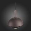 SL1602.323.01 Светильник подвесной ST-Luce Кофейный, Золото/Кофейный, Золото LED 1*8W 4000K ENTOLLA