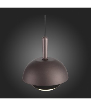 SL1602.323.01 Светильник подвесной ST-Luce Кофейный, Золото/Кофейный, Золото LED 1*8W 4000K ENTOLLA-foto9