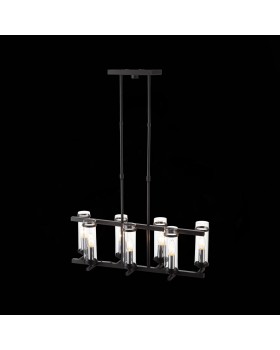 SL334.403.07 Люстра подвесная ST-Luce Черный, Никель/Прозрачный E14 7*60W BICHERO-foto9