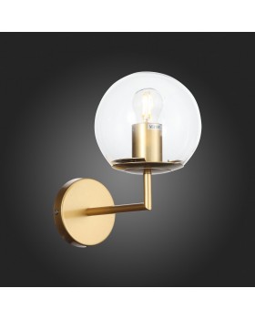 SL1150.201.01 Светильник настенный ST-Luce Матовое золото/Прозрачный E27 1*40W LIORA-foto7
