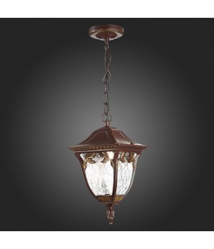 SL083.703.01 Светильник уличный подвесной ST-Luce Кофейный/Кофейный, Прозрачный E27 1*60W CHIANI-foto7