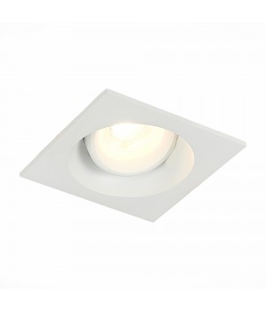 ST208.518.01 Св-к встр. Мат. белый GU10 1*50W L94xW94xH40 220V Без ламп MISURA-foto3