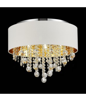 SL1350.502.06 Светильник потолочный ST-Luce Хром/Белый, Золотистый, Прозрачный E14 6*40W LACCHIA-foto9