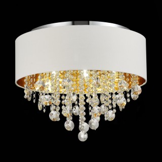 SL1350.502.06 Светильник потолочный ST-Luce Хром/Белый, Золотистый, Прозрачный E14 6*40W LACCHIA-foto9