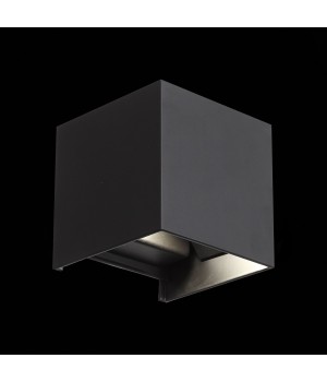 SL560.401.02 Светильник уличный настенный ST-Luce Черный/Черный LED 2*3W 4000K STAFFA-foto4