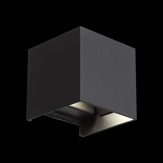 SL560.401.02 Светильник уличный настенный ST-Luce Черный/Черный LED 2*3W 4000K STAFFA-foto4