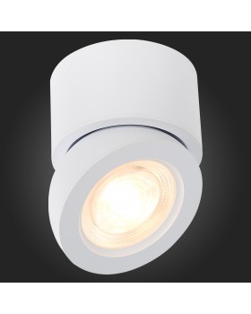 ST654.542.10 Светильник потолочный Белый LED 1*10W 4000K 850Lm Ra>90 38° IP20 D95xH96 180-240V ST654-foto5