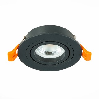 ST251.418.01 Св-к встр. Черный GU10 1*50W  IP20 L90xW90xH27 220V Без ламп ST251-foto2