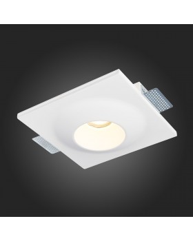 ST253.508.01 Св-к встр. из гипса белый GU10 1*50W IP20 L220xW220xH58 180-240V Без ламп ST252–254 GYPSUM-foto5