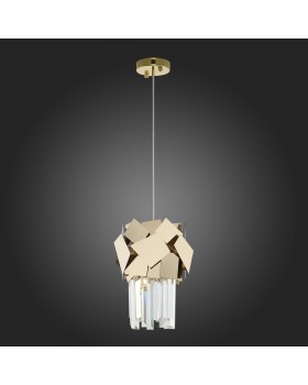 SL1232.203.01 Подвес ST-Luce Золотистый/Прозрачный, Золотистый E14 1*60W CASERTA-foto4