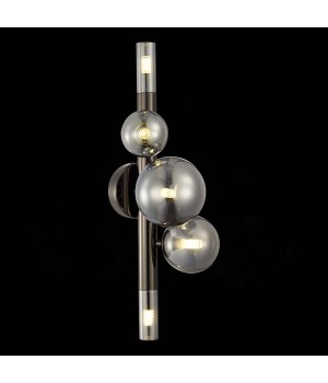 SL1509.401.05 Светильник настенный ST-Luce Черный/Дымчатый G9 5*5W CIELO-foto3